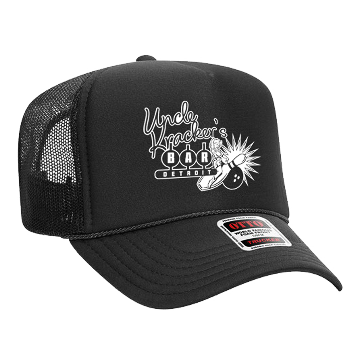 Bowling Trucker Hat [Black]