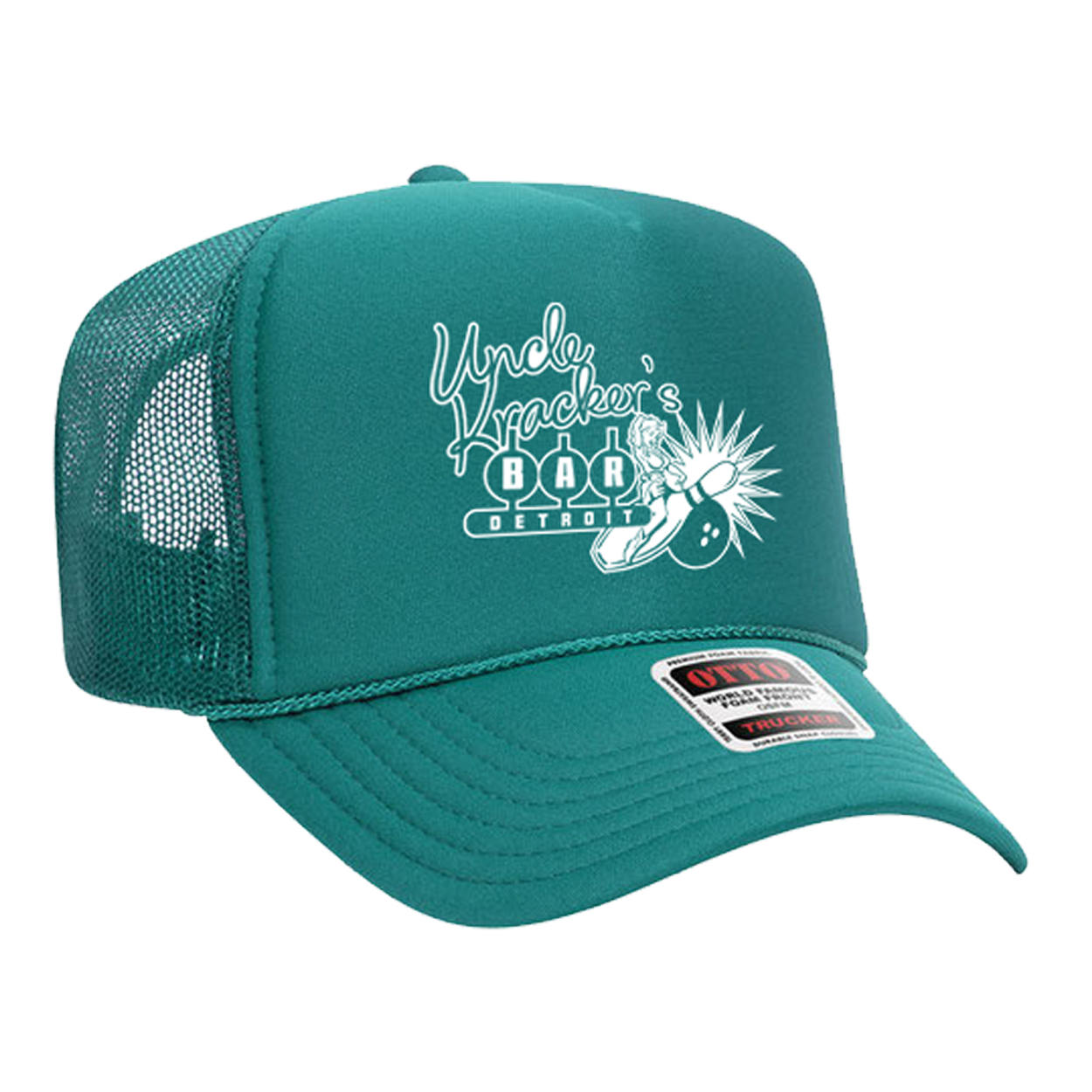 Bowling Trucker Hat [Teal]